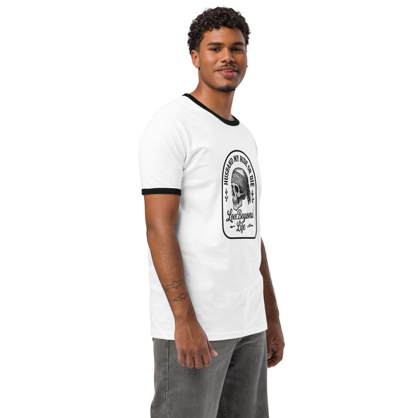 Retro Love Beyond Life Ringer Tee – Perfect Husband Gift - - T-Shirts