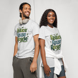Earth Day Eco Message Tee – Gift for Planet Heroes - Ash - T-shirt