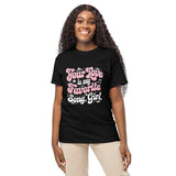 DryBlend® T-Shirt for Her – “Your Love” Music-Inspired Gift - Black - T-shirt