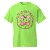 DryBlend® Soft Girl Era T-Shirt Gift for Her - Lime - T-shirt