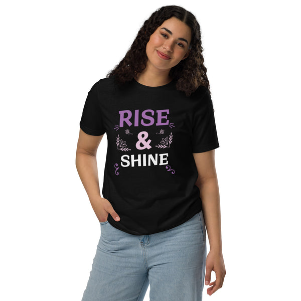 Wake Up Happy - Cheerful Rise & Shine T-Shirt - - T.shirts