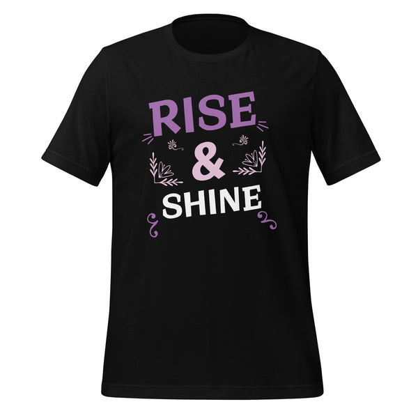 Wake Up Happy - Cheerful Rise & Shine T-Shirt - - T.shirts