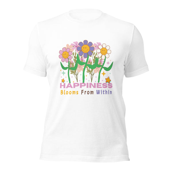 Bright Blooms - Inner Happiness T-Shirt - - T-shirts