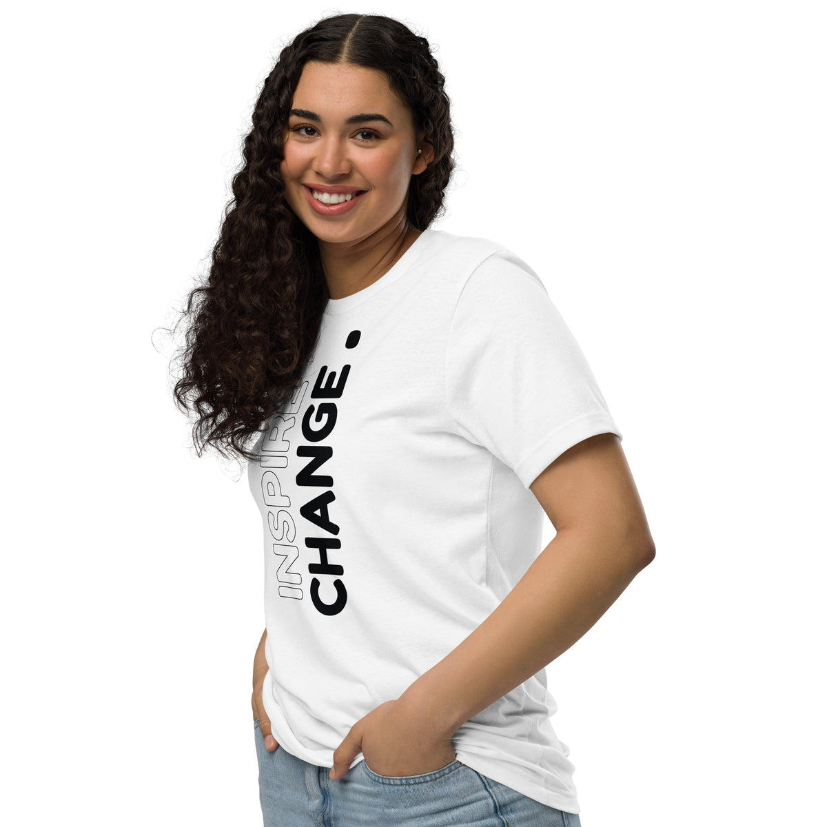 Empowerment in Every Stitch - Inspire Change Tee - - T-shirts