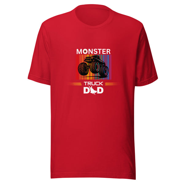 Dad's Adventure Gear - Monster Truck Nostalgia Tee - Red - T-shirts