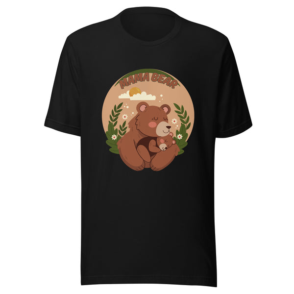 Nostalgic Hug - Mama Bear's Embrace Forever T-Shirt - - Print Material