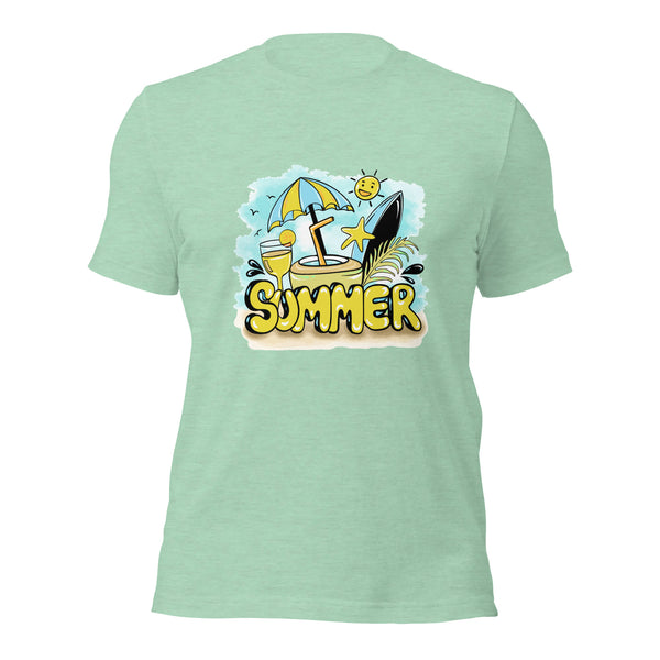 Beach Dreams - Drift Away with Our Summer-Inspired Tee - - T-shirts