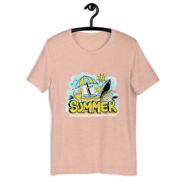 Beach Dreams - Drift Away with Our Summer-Inspired Tee - - T-shirts