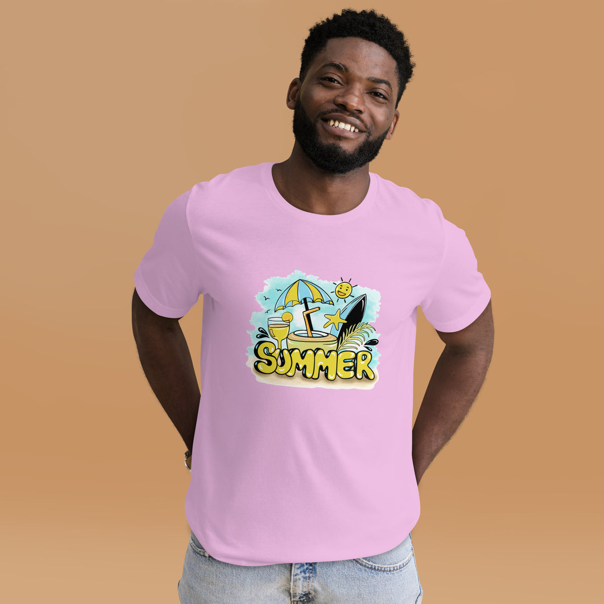 Beach Dreams - Drift Away with Our Summer-Inspired Tee - - T-shirts