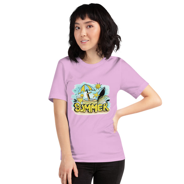 Beach Dreams - Drift Away with Our Summer-Inspired Tee - - T-shirts