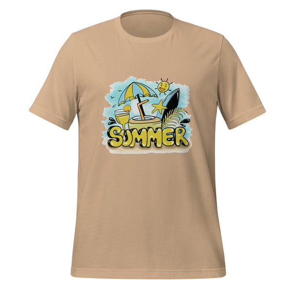 Beach Dreams - Drift Away with Our Summer-Inspired Tee - - T-shirts