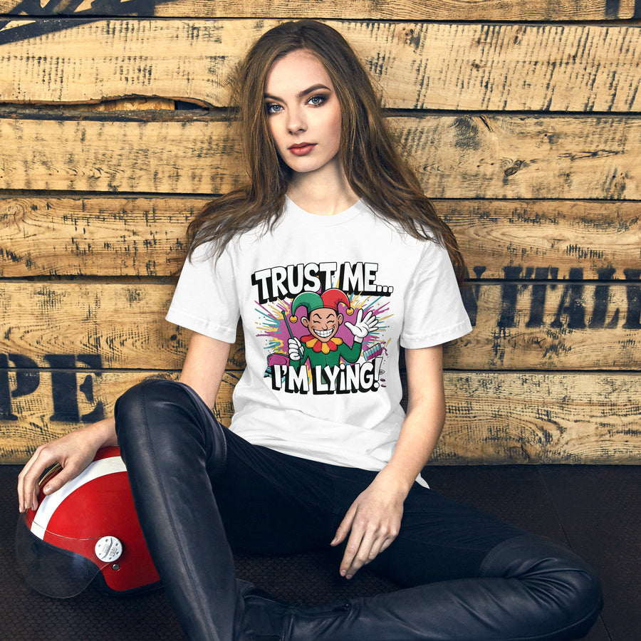 Trust Me Tee – Gag Gift for Friends - White - T-shirt