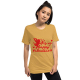 Timeless Valentine - A Gift of Love for Your Wife - Mustard Triblend - T-Shirts