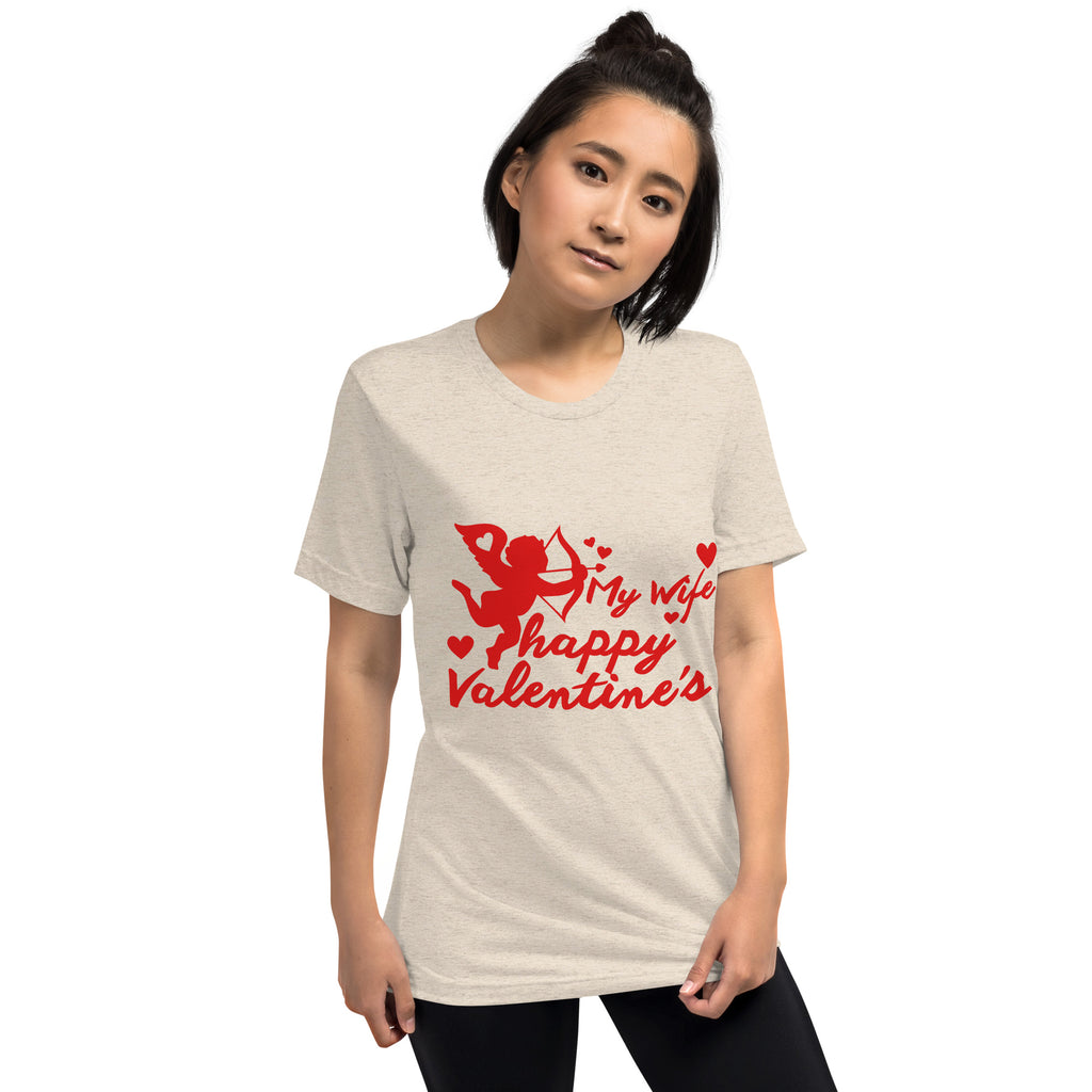 Timeless Valentine - A Gift of Love for Your Wife - Oatmeal Triblend - T-Shirts