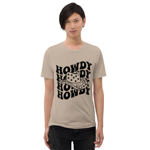 Say Hello with Style - Dive into our 'Howdy' Hat Series - - T-shirts