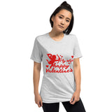 Timeless Valentine - A Gift of Love for Your Wife - White Fleck Triblend - T-Shirts