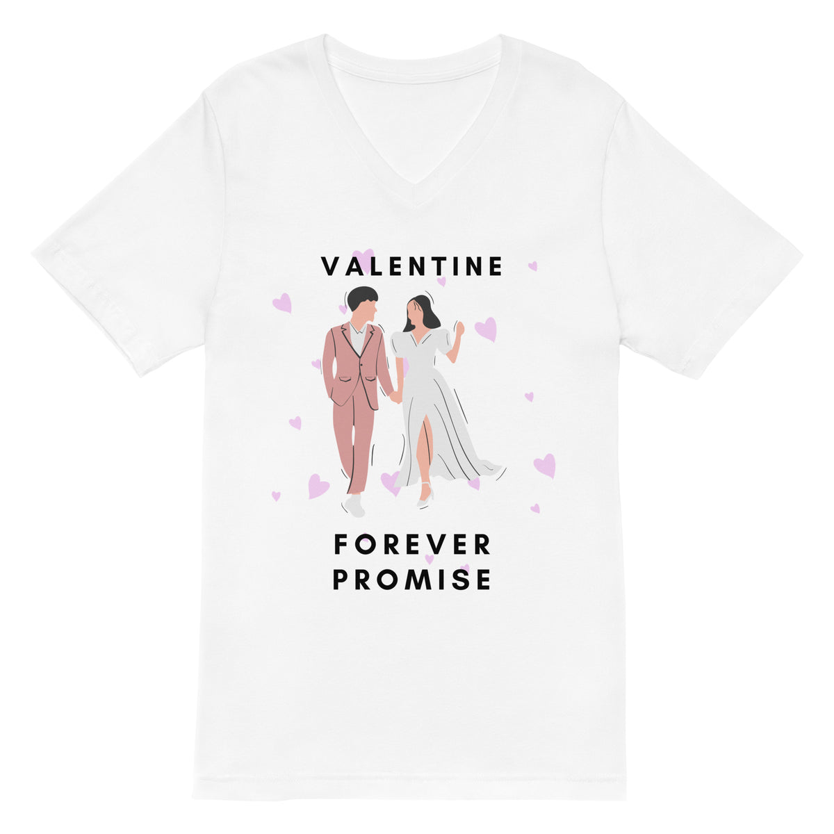 Infinite Love - Valentine's Day Heart Tee - - Print Material