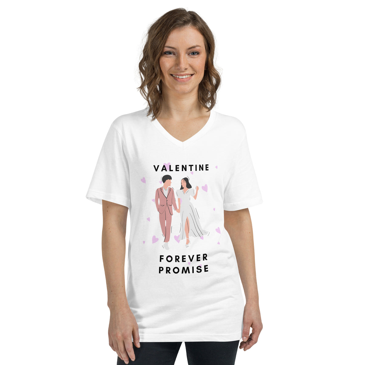 Infinite Love - Valentine's Day Heart Tee - - Print Material