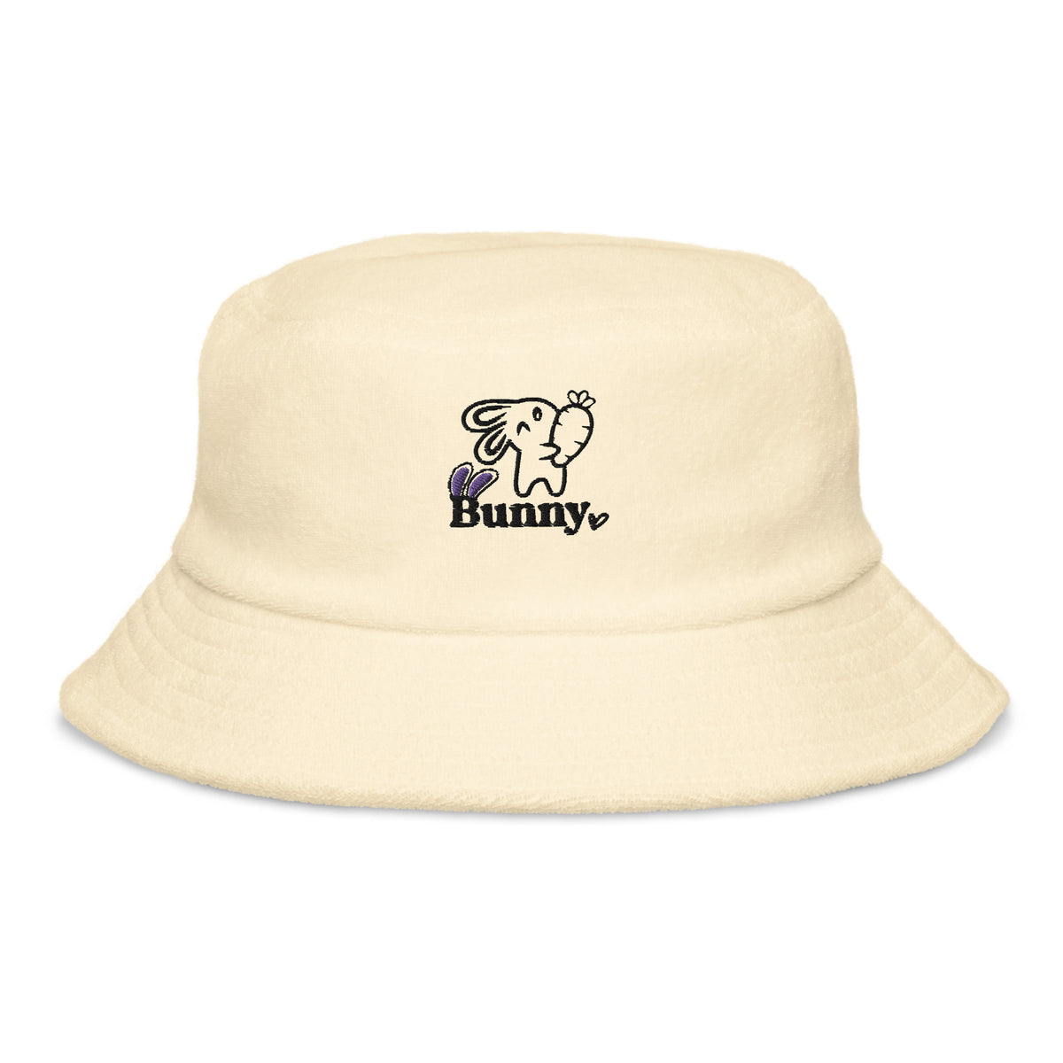 Hopping into Memories with the "Bunny" Terry Cloth Bucket Hat - -