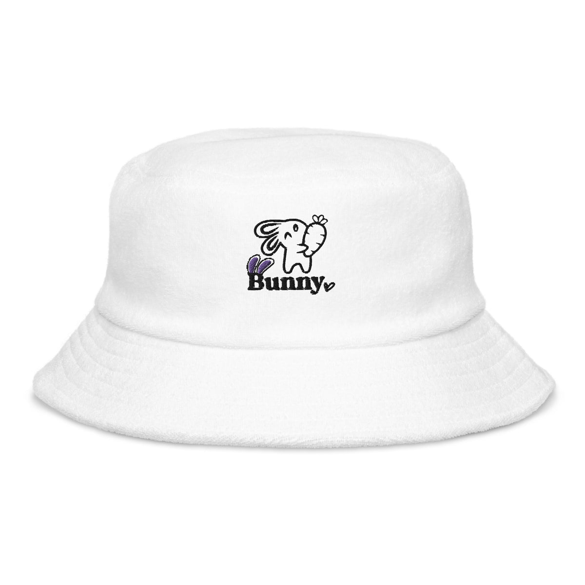 Hopping into Memories with the "Bunny" Terry Cloth Bucket Hat - -