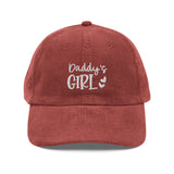 Daddy's Girl Vintage Corduroy Cap - - Caps