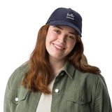 Hello Summer Vintage Corduroy Cap - Navy -