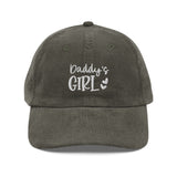 Daddy's Girl Vintage Corduroy Cap - - Caps