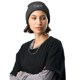 Unicorn Dreams Waffle Beanie - Cozy Memories and Magical Warmth - Heather Charcoal -