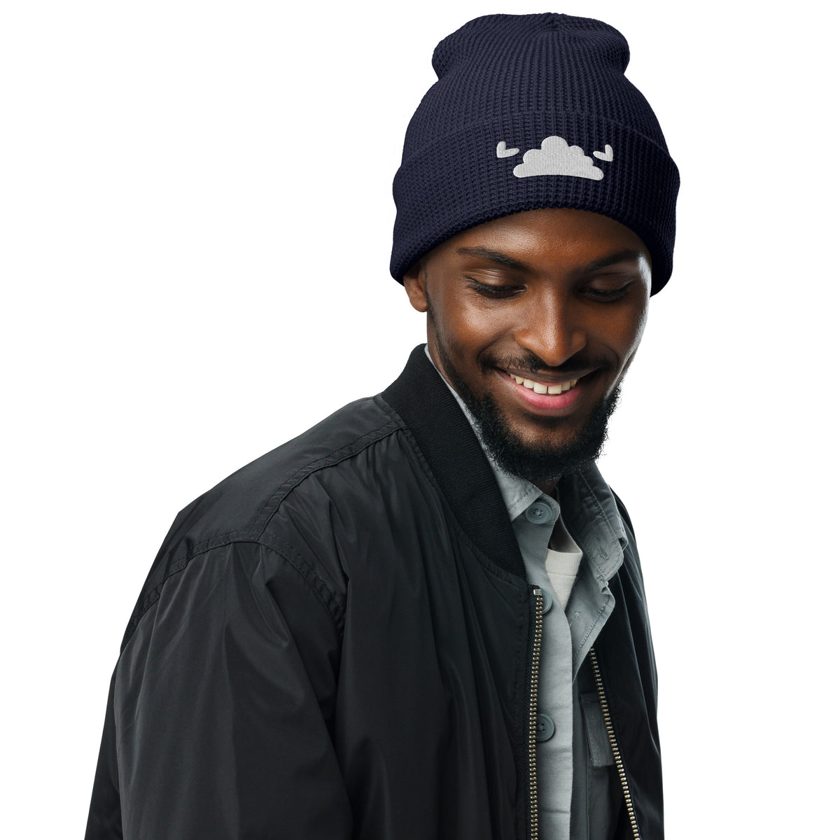 Cloud Nine Waffle Beanie - Wrap Yourself in Memories - - Beanies