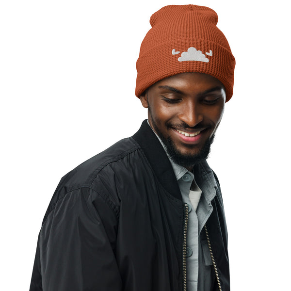 Cloud Nine Waffle Beanie - Wrap Yourself in Memories - - Beanies