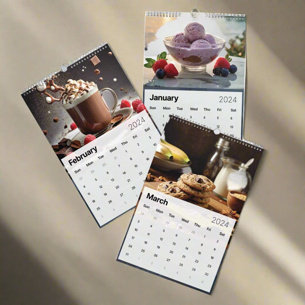 Flavors of the Year - 2024 Gourmet Art Calendar - Default Title - Calenders