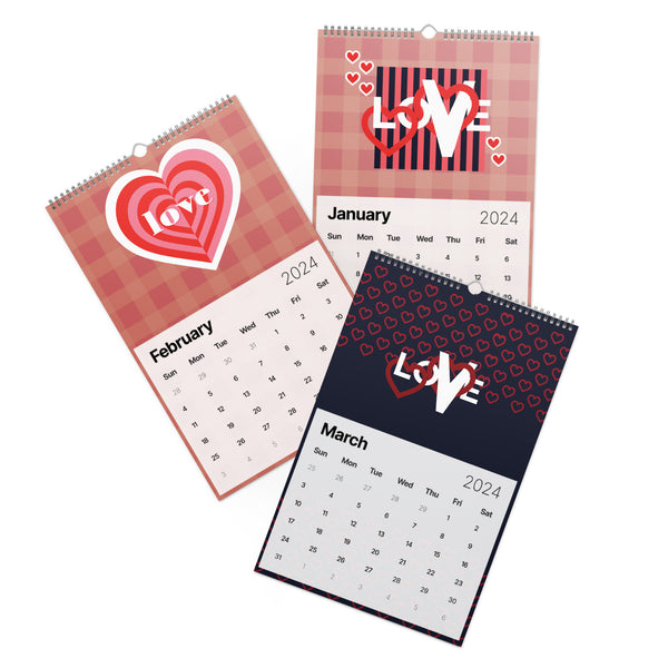 Hearts & Love 2024 - A Year of Affection - Default Title - Calenders