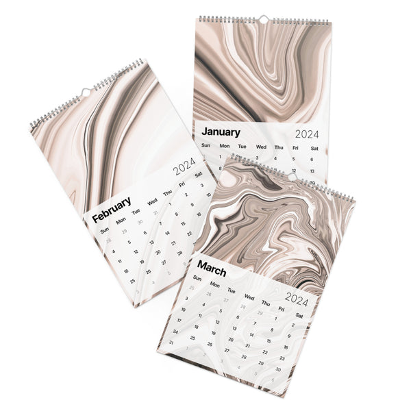 Elegant Moments - 2024 Marble Design Calendar - Default Title - Calenders