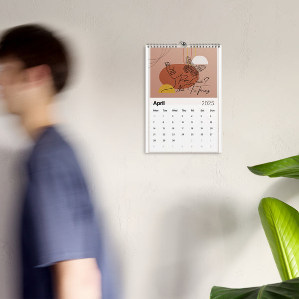 Minimalist Chic – The 2025 Abstract Calendar for Her - - Calenders