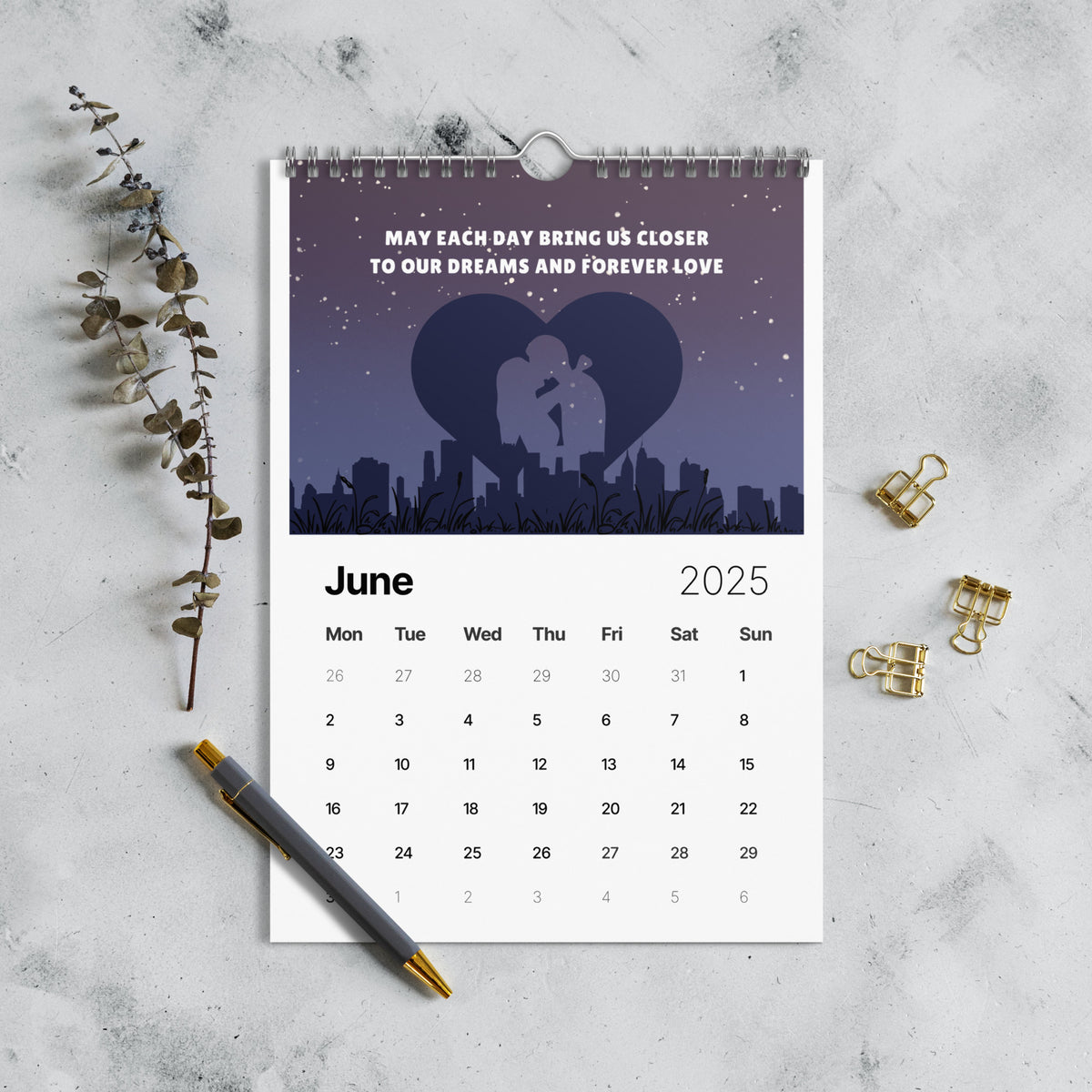 I Love You – A Heartfelt Calendar for Him - - Calendars