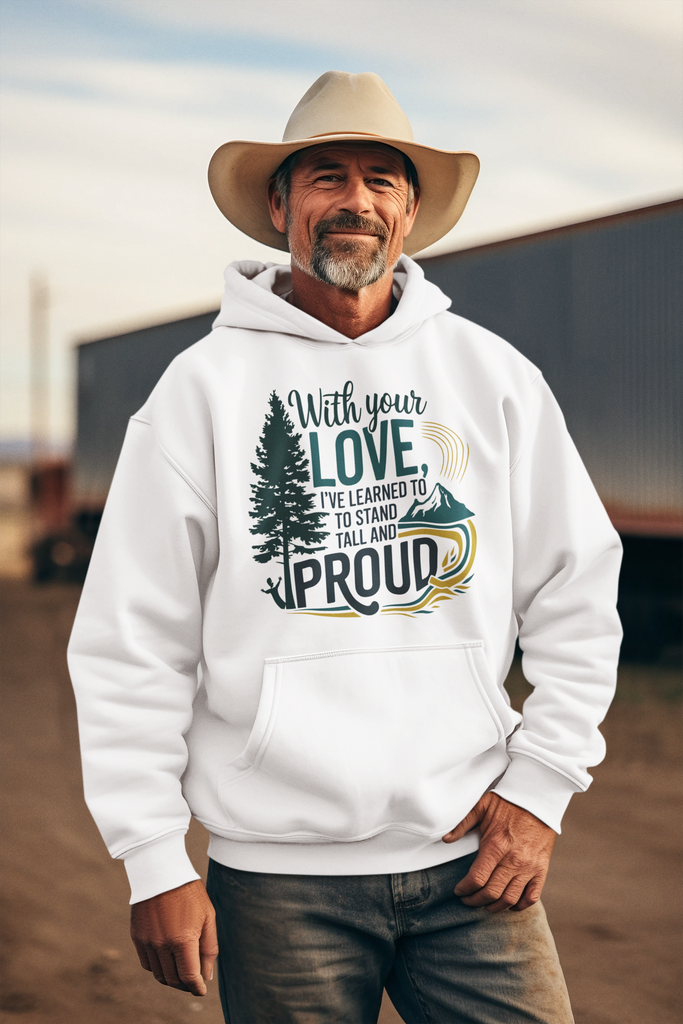 Stand Tall - Love Strong - - Hoodies