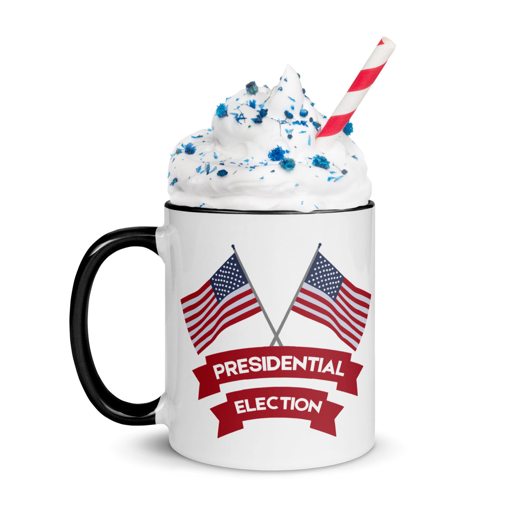 Raise Your Mug - Celebrate 2024 Election - Black 11 oz - Mugs