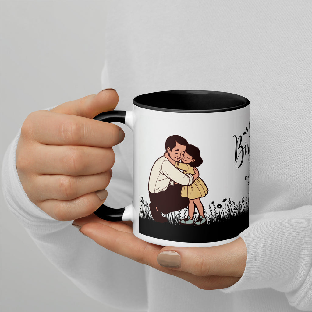 Happy Birthday Daughter – Keepsake Mug with Color Inside - Default Title - Coffee Mugs