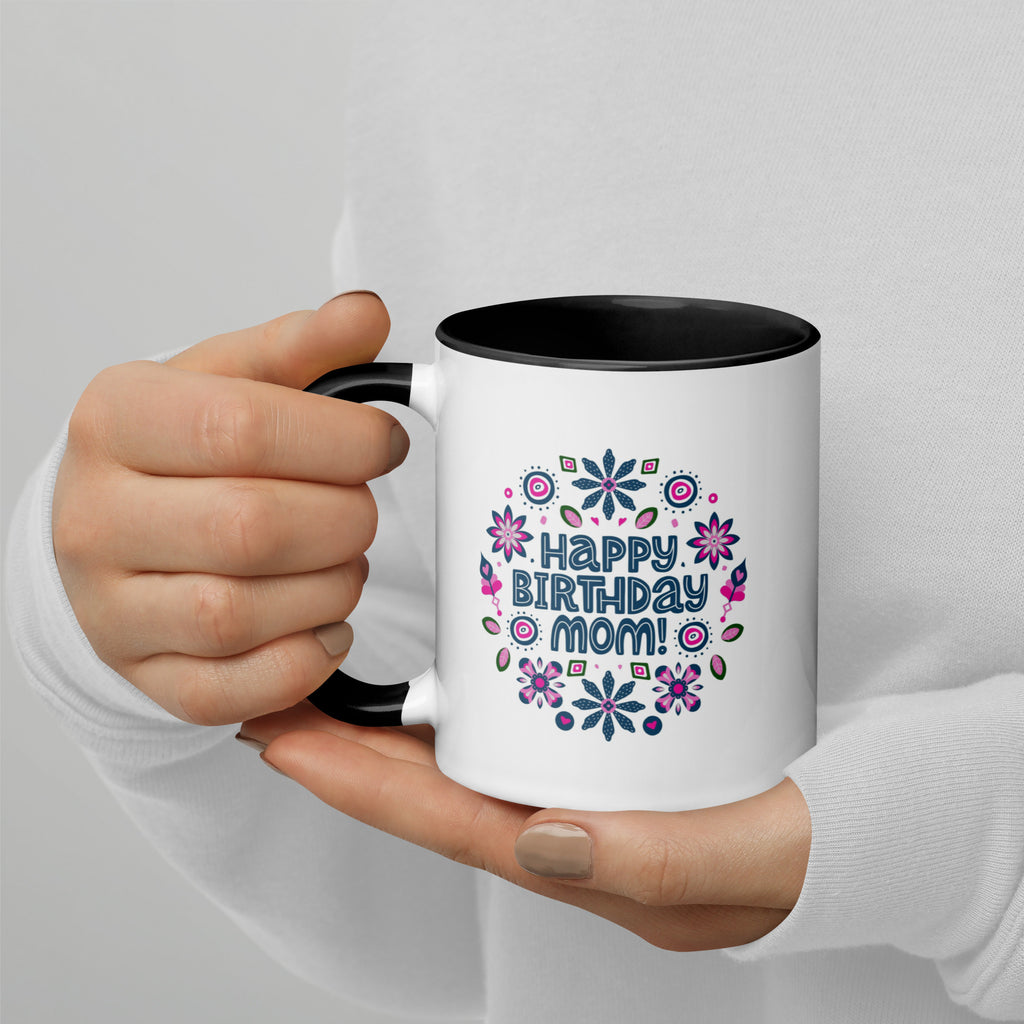 Mug with Color Inside – Perfect Birthday Gift for Mother - Default Title - Mugs