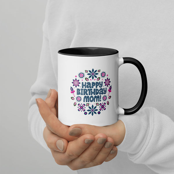Mug with Color Inside – Perfect Birthday Gift for Mother - - Mugs