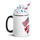 Colorful Mug – Gift for the 2024 Election Supporter - Black 15 oz - Mugs