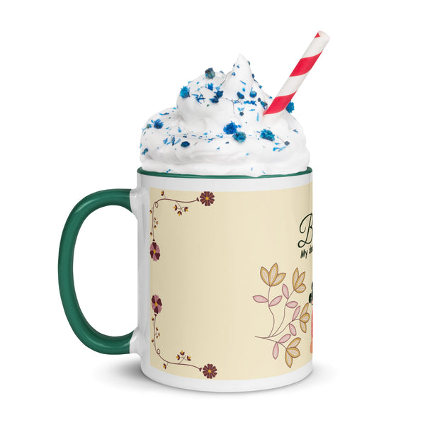 Mug with Color Inside – Father’s Birthday Gift for Daughter - Default Title - Mugs