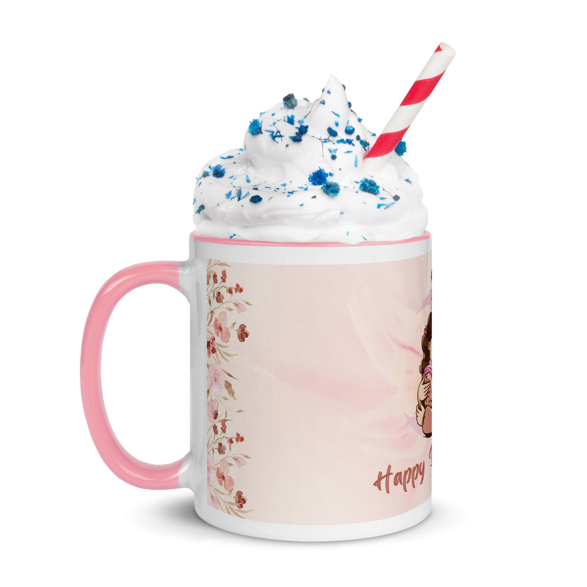 Mug with Color Inside – Birthday Gift for Loving Mom - Default Title - Mugs