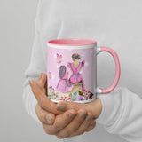 Birthday Mug with Color Inside – Mommy & Daughter Gift - - Mugs
