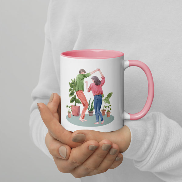 Romantic Dancing Couple Mug – Perfect Birthday Gift - - Mugs