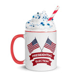 Colorful Mug – Gift for the 2024 Election Supporter - Red 11 oz - Mugs