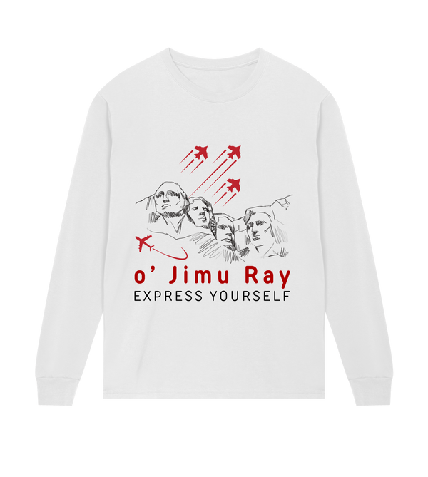Sky High Spirit - o' Jimu Ray 4th July Special - White men - Long Sleeve T-shirts