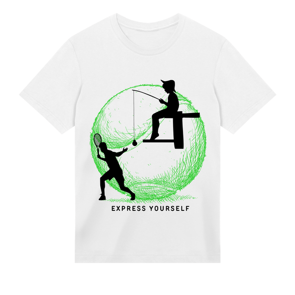 Tennis Flair - Bold Moves Tee - White men - T-shirts