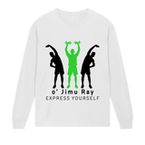 Empowerment Through Fitness Tee - White men - Long Sleeve T-shirts