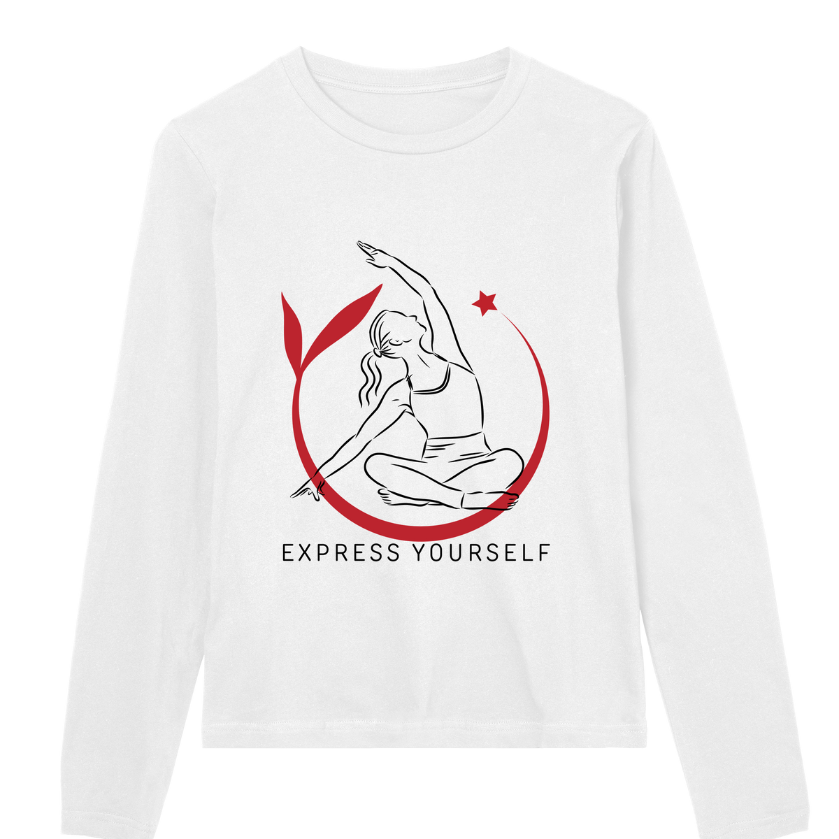 Circle of Expression Women's Tee - White women - Long Sleeve T-shirts